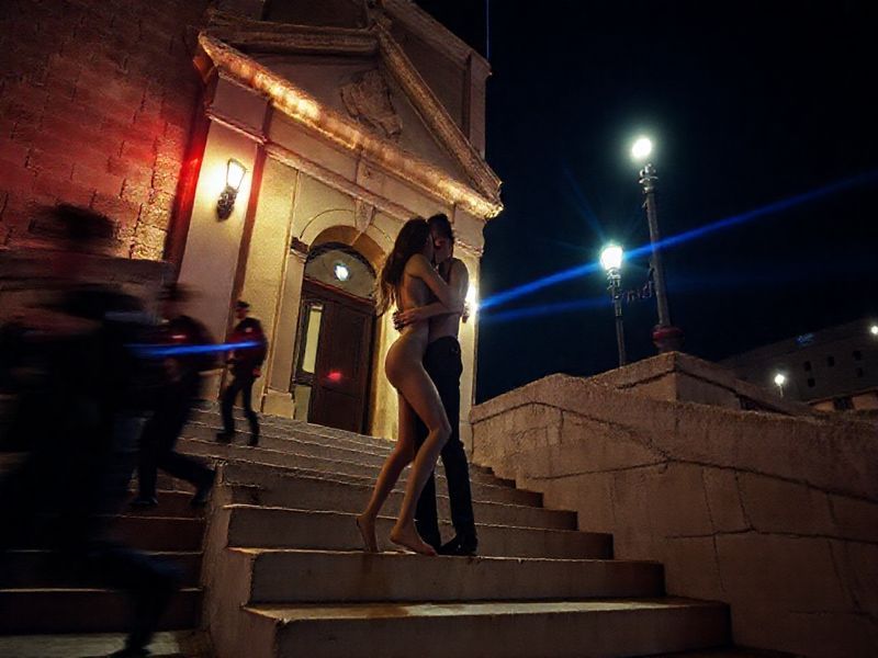 Malta Drunk couple caught having sex on Valletta police station ramp