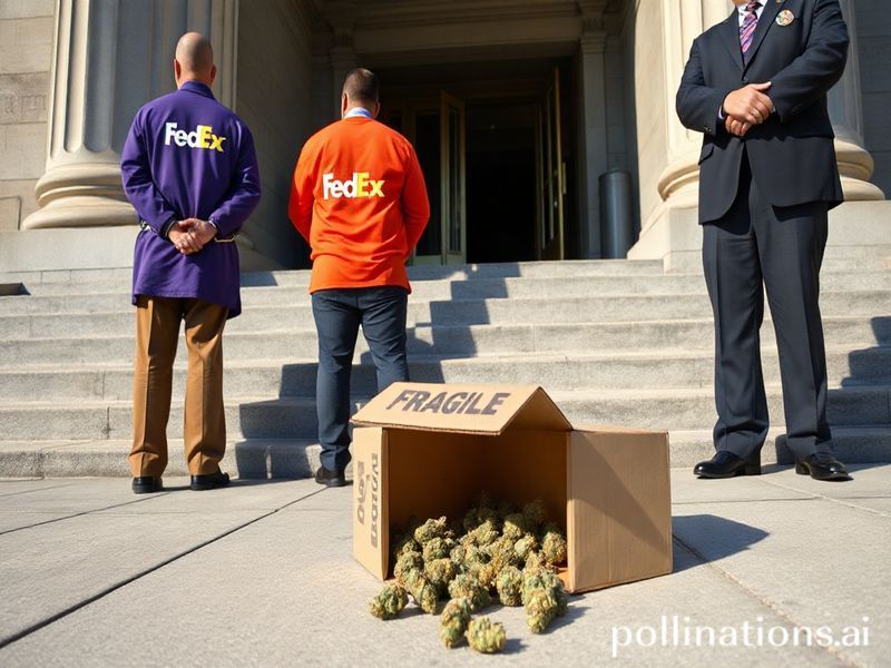 Malta Fedex cannabis delivery lands two men in court