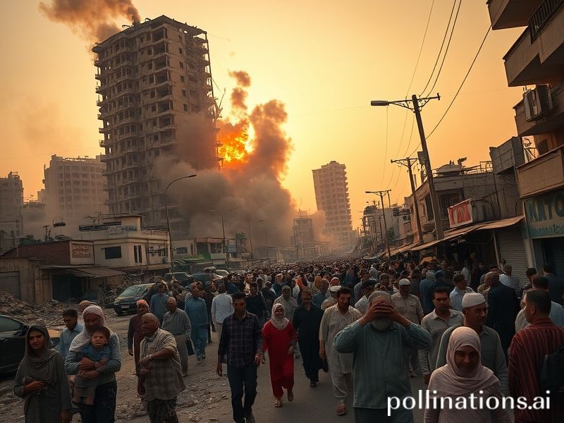 Malta Israel flattens high-rise as it tells Gaza City residents to flee