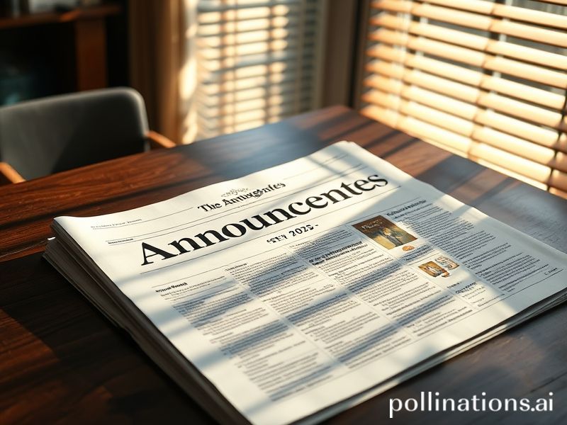 Malta Announcementes – September 7, 2025