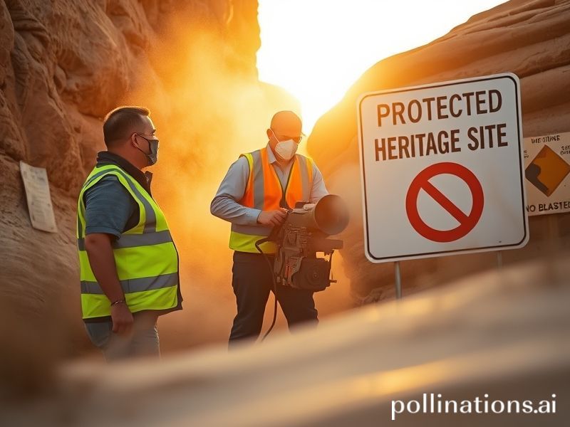 Malta NGO catches individual operating unpermitted sandblasting near protected site