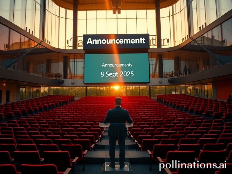 Malta Announcements – September 8, 2025