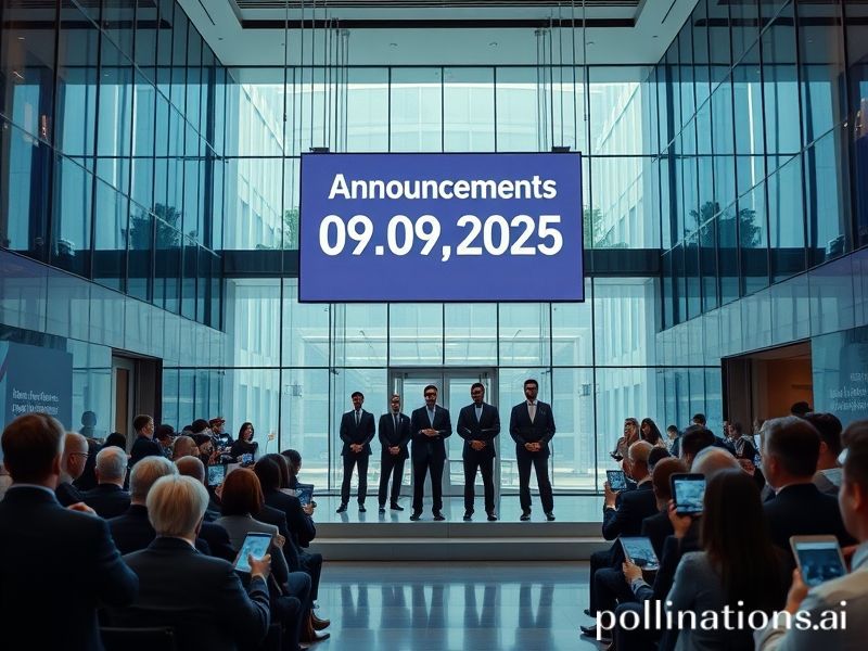 Malta Announcements – September 9, 2025