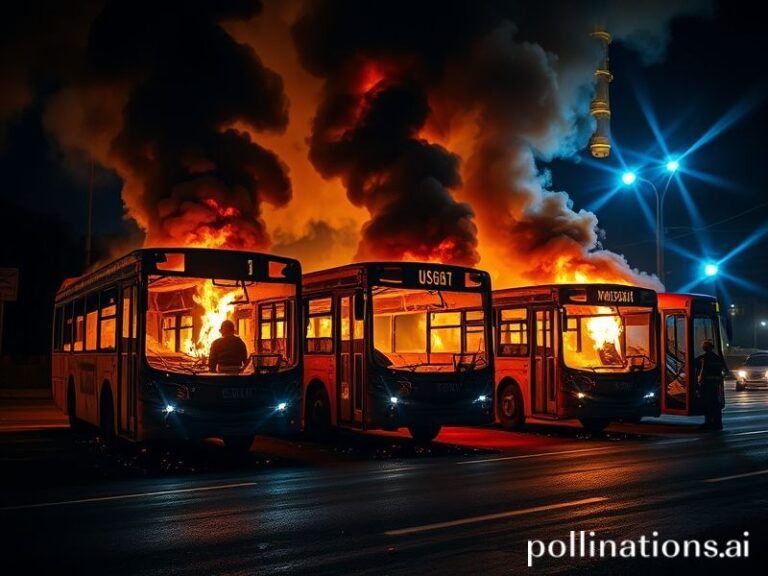 Malta Watch: Three buses destroyed in Naxxar blaze