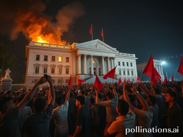 Malta Nepal protesters set parliament ablaze as PM quits