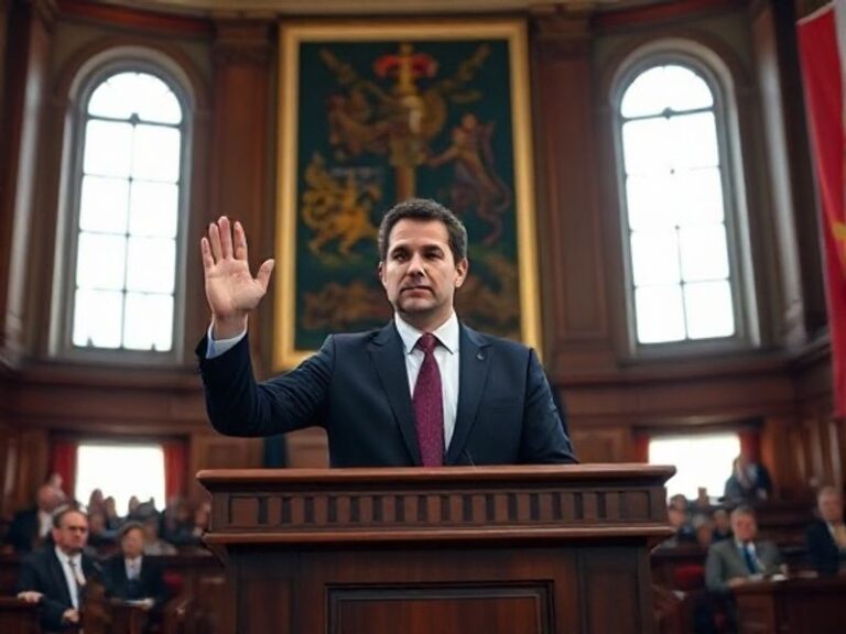 Malta Alex Borg sworn in as Opposition leader