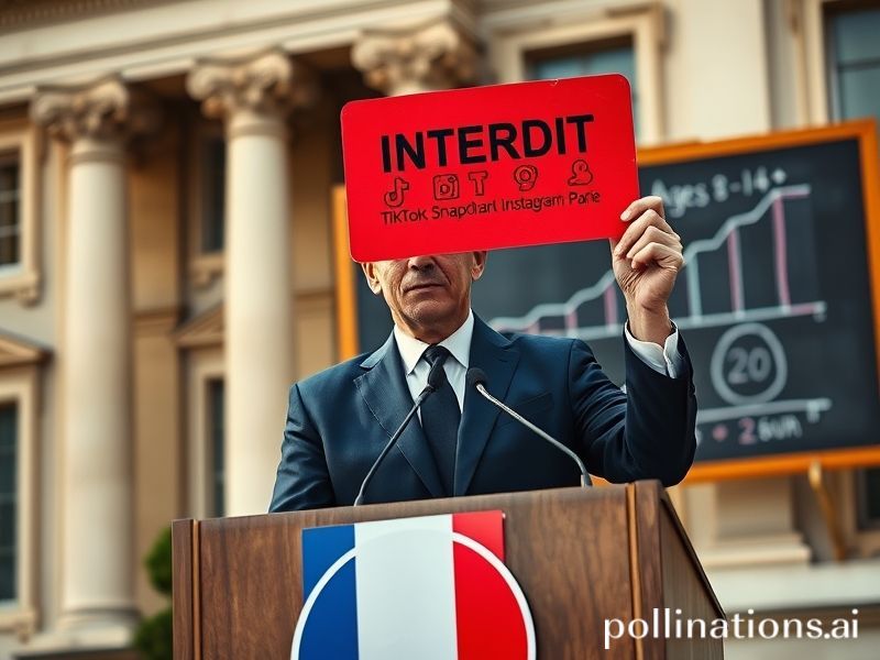 Malta French commission recommends banning social media for children under 15