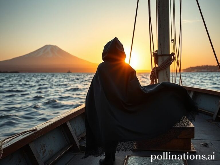 Malta The Għonnella crosses the sea to Japan