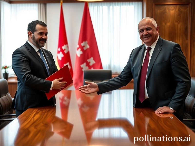 Malta Alex Borg in first meeting with Robert Abela