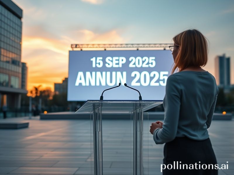 Malta Announcements − September 15, 2025