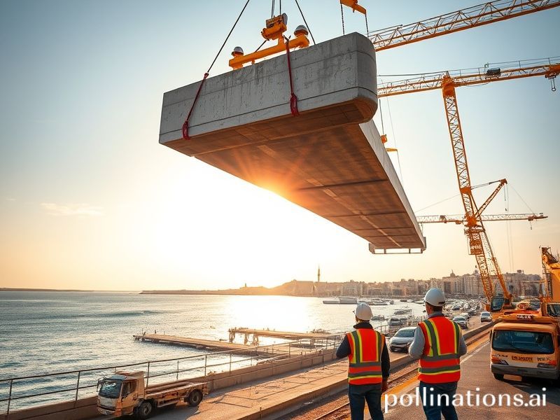 Malta Watch: Heaviest piece of Msida flyover is installed