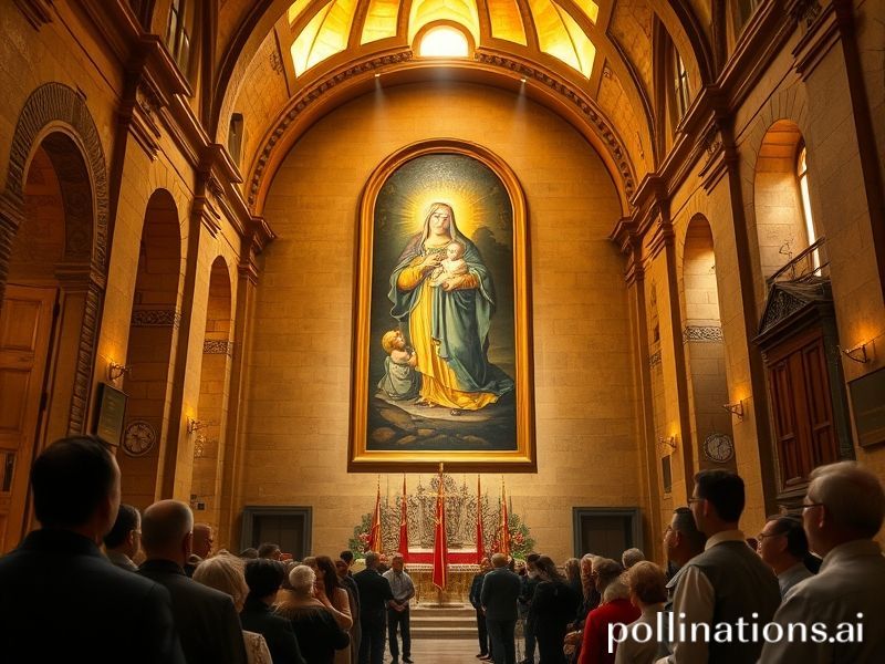 Malta Restored painting unveiled at Żebbuġ, Gozo parish church