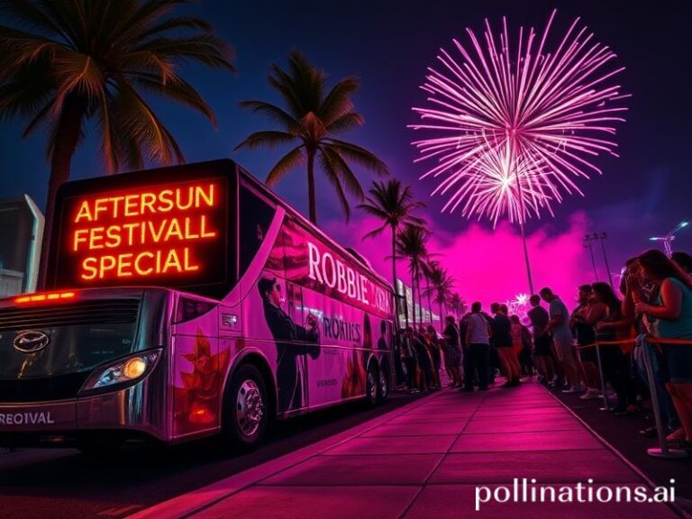 Malta Special bus service for Aftersun Festival, headlining pop-star Robbie Williams