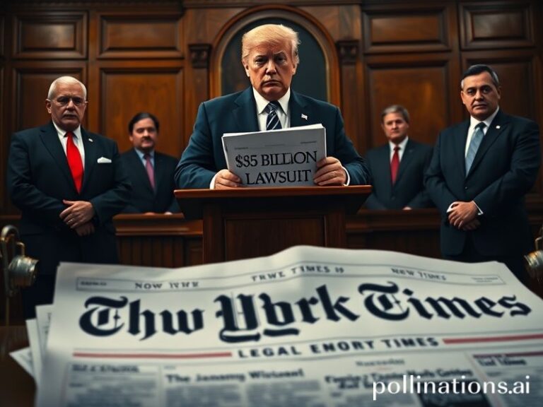 Malta Donald Trump files $15bn lawsuit against New York Times