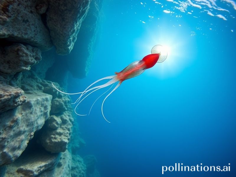 Malta Bigfin squid, native of the Indian and Pacific Oceans, spotted in Maltese waters