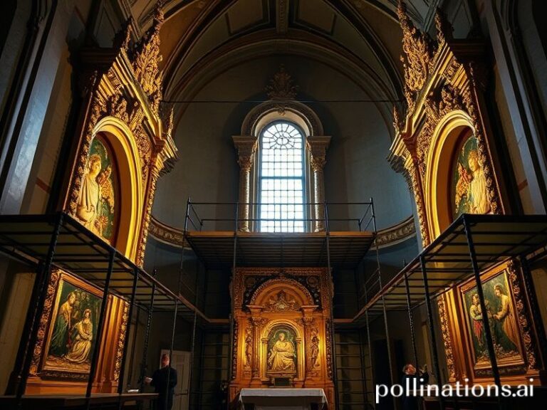 Malta Three altarpieces at Għaxaq parish church conserved