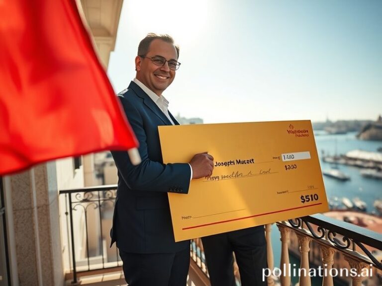 Malta Joseph Muscat’s superb sponsor