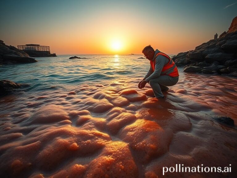 Malta 'Slime' off Marsascala coast is foam, fish farm industry says
