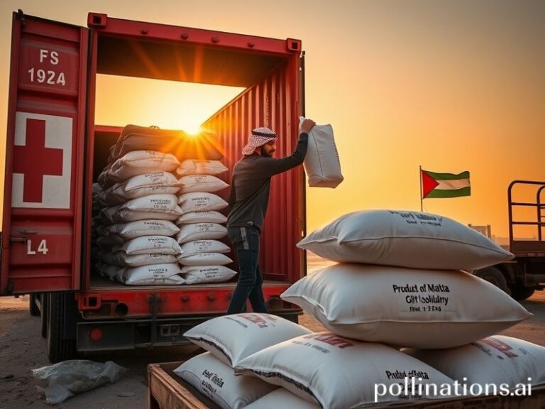 Malta Flour from Malta reaches Gaza ahead of recognition of Palestinian state