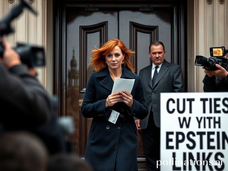 Malta UK charity axes Prince Andrew's ex-wife over Epstein email