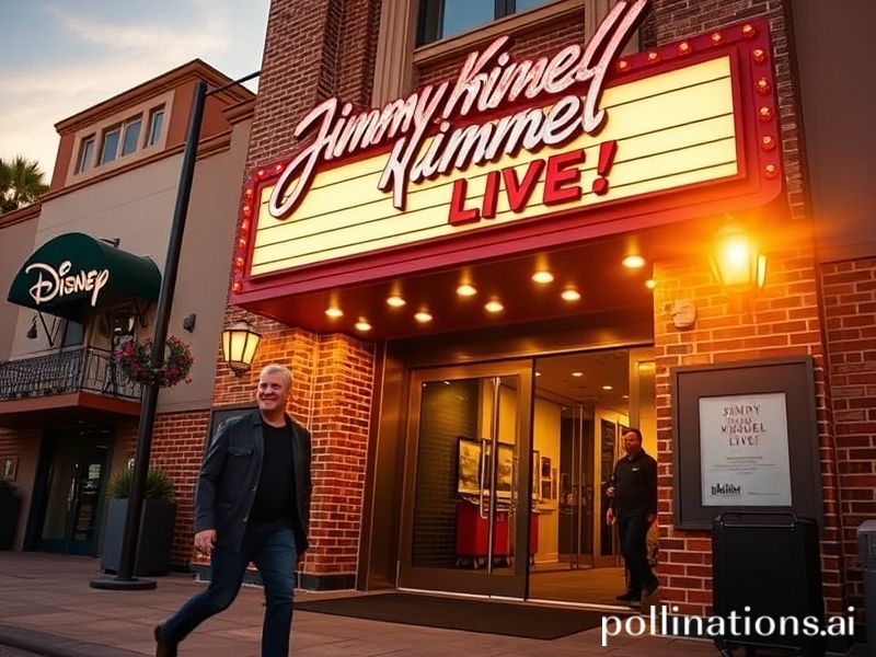 Malta Jimmy Kimmel show to return Tuesday: Disney