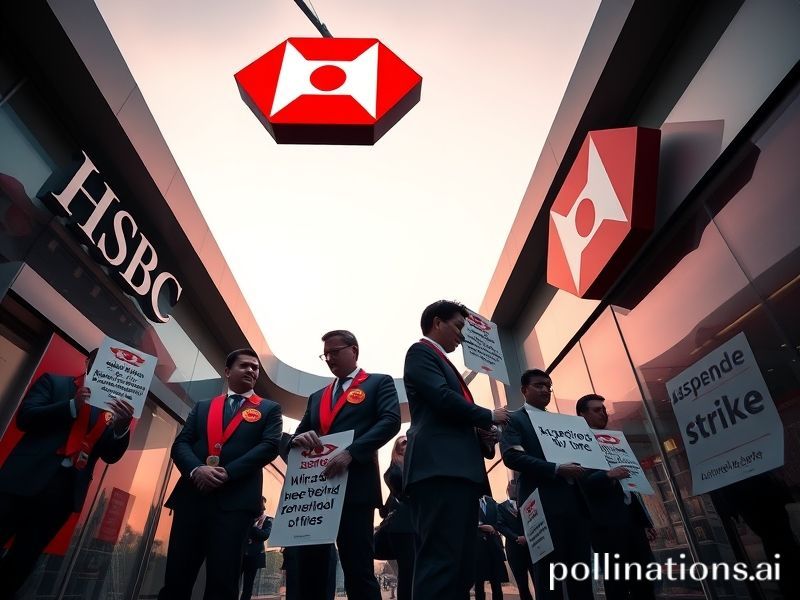 Malta HSBC strike suspended amid payout dispute