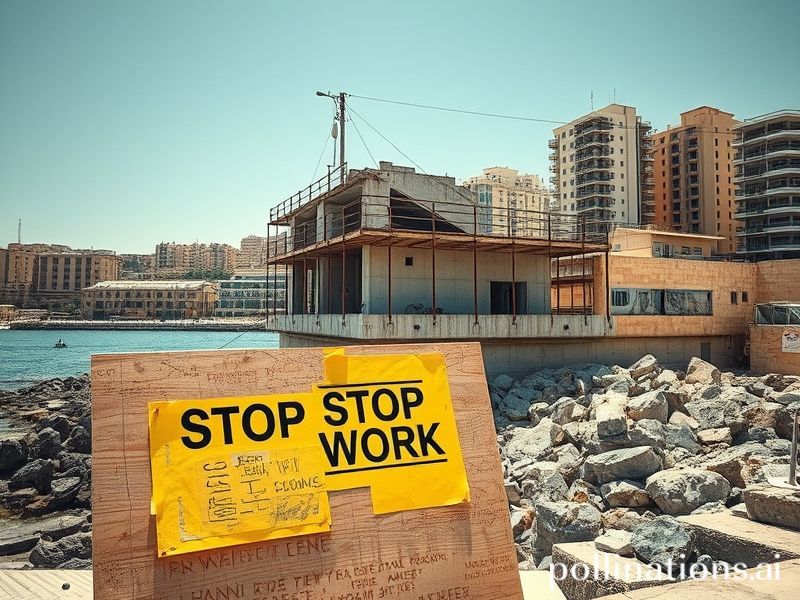 Malta Application seeks to sanction illegal half-built capitainerie in Gzira