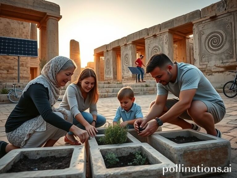Malta Ancient wisdom, modern solutions: Sustainability family day at Tarxien temples