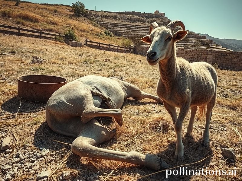 Malta Decomposing horse and neglected sheep discovered in Gozo field