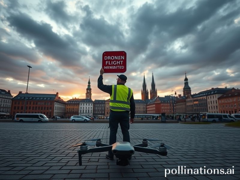 Malta Denmark bans all civilian drone flights this week due to EU summit