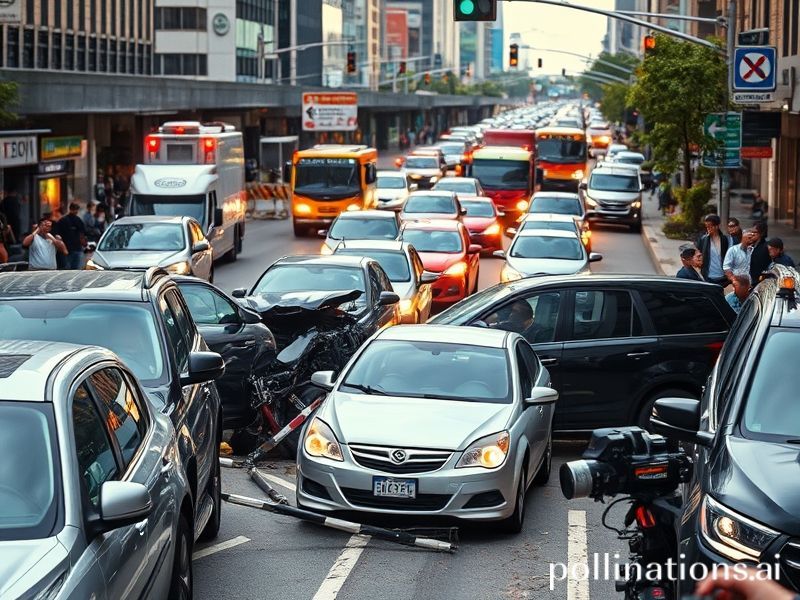 Malta Watch: Traffic accident caught live on air during Transport Malta interview