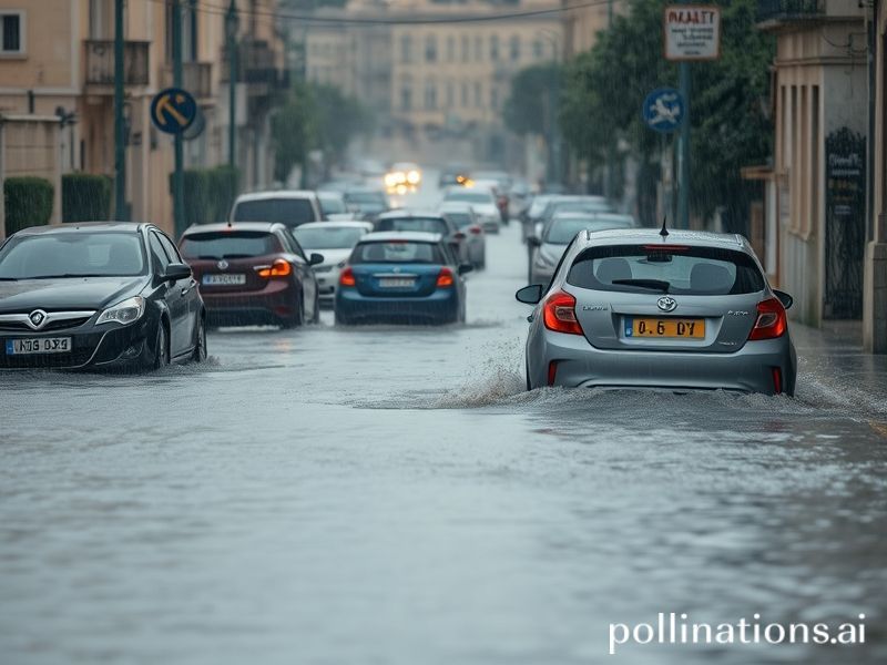 Malta Motorists urged to avoid low-lying areas as torrential rain hits Malta