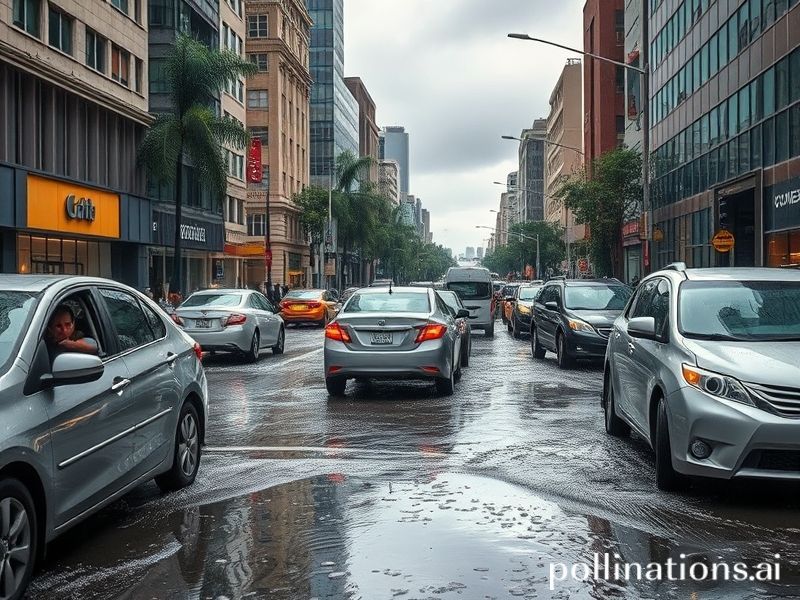 Malta Sudden heavy downpour causes localised flooding, traffic
