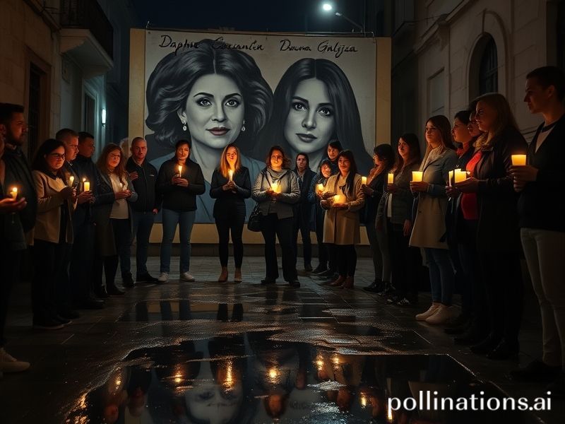 Malta Journalists pay tribute to Daphne Caruana Galizia on 8th anniversary of murder