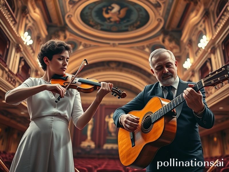 Malta Violin and guitar concert at the Manoel