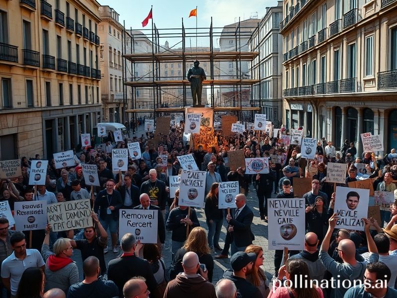 Malta 'Sack Neville Gafa' Momentum demand following Caruana Galizia tribute removal