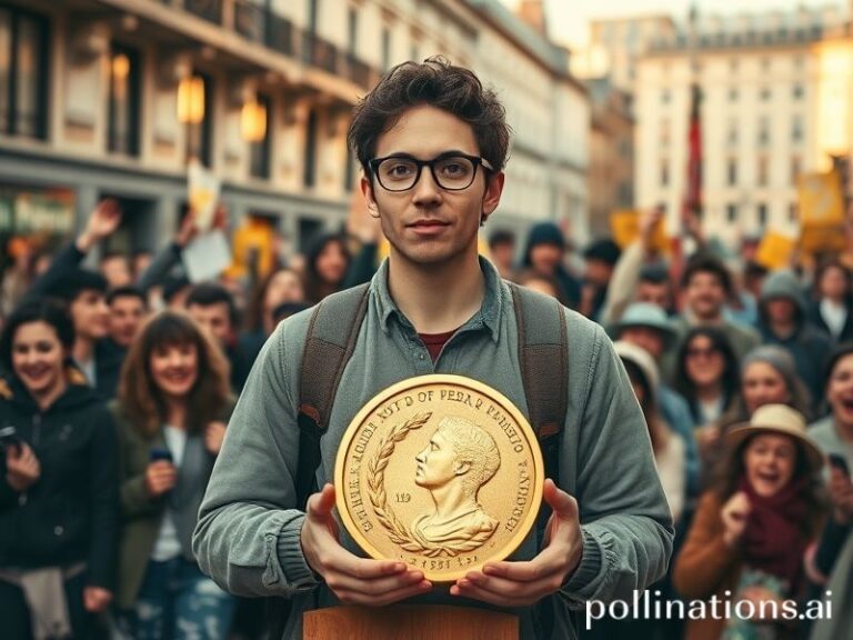 Malta Ian Borg’s Nobel Peace Prize stunt