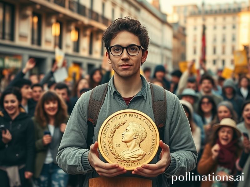 Malta Ian Borg’s Nobel Peace Prize stunt