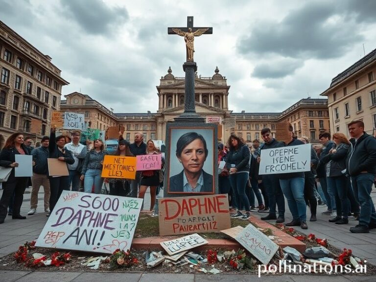 Malta Activists' outrage as OPM defends Gafà’s ‘act of hatred’ on Daphne memorial