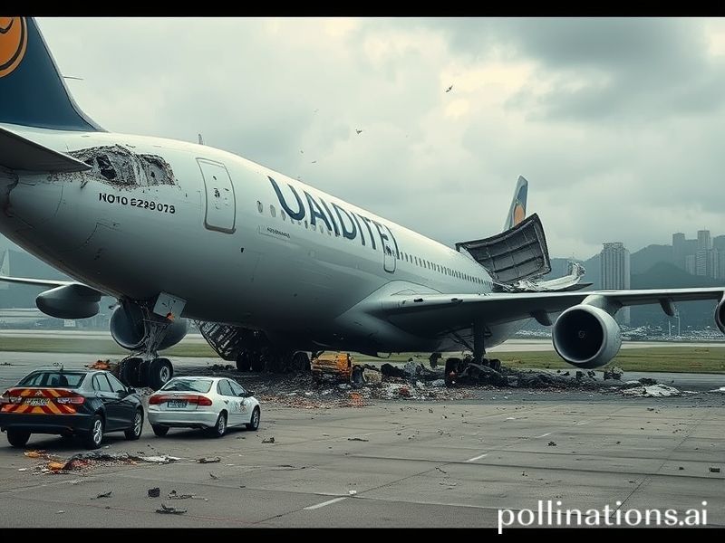 Malta Cargo plane skids off Hong Kong runway, breaks up and kills two