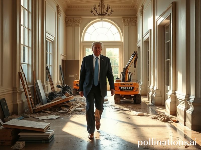 Malta 'Music to my ears': Trump brushes off critics of White House demolition