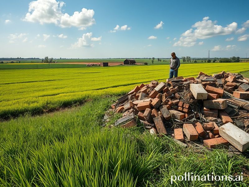 Malta Contractors dumping construction waste on farmland, farmer says