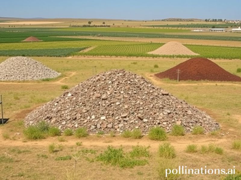 Malta From Żebbuġ to Siġġiewi, mounds of material in open fields raise questions
