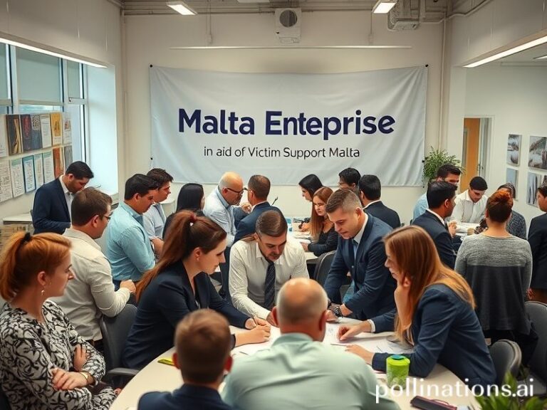 Malta Malta Enterprise project in aid of Victim Support Malta
