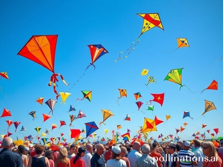 Malta Għarb kite festival brings together countries and cultures