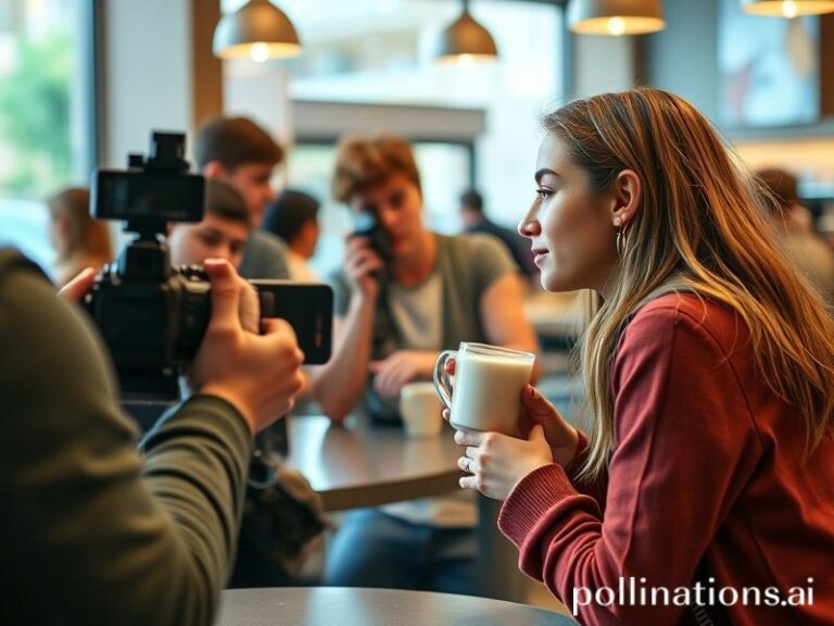 Malta A coffee with some milk and zero male-stares? Teens film what too many ignore