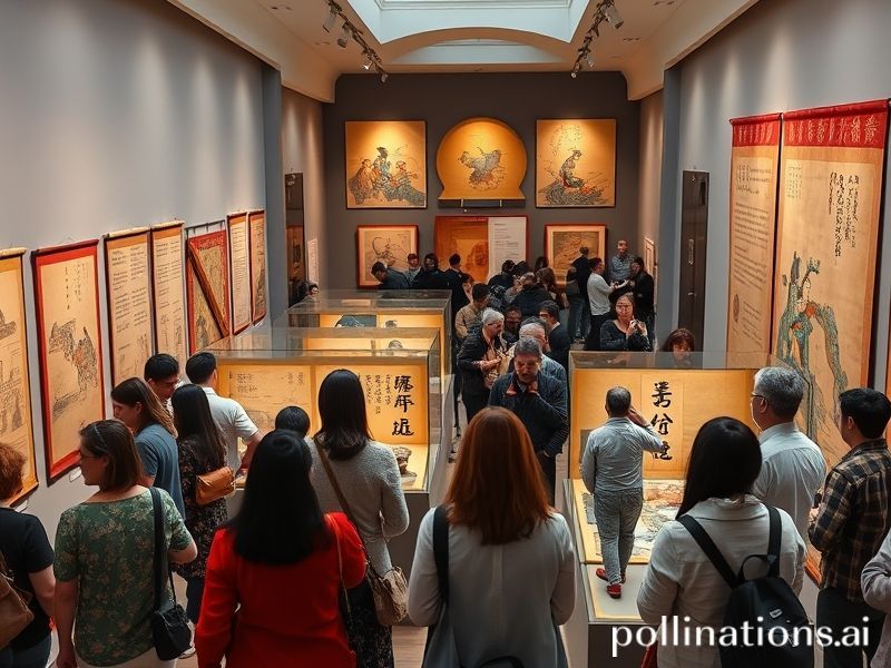 Malta The nine pursuits of Chinese literati illustrated in Valletta exhibition