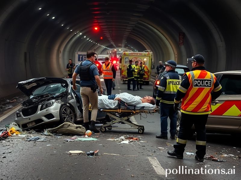 Malta One person hospitalised after four-vehicle collision in Santa Venera tunnels