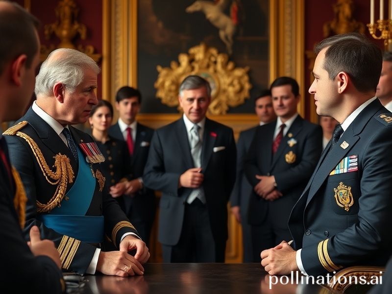 Malta King Charles hosts Zelensky ahead of London meeting on Ukraine missiles