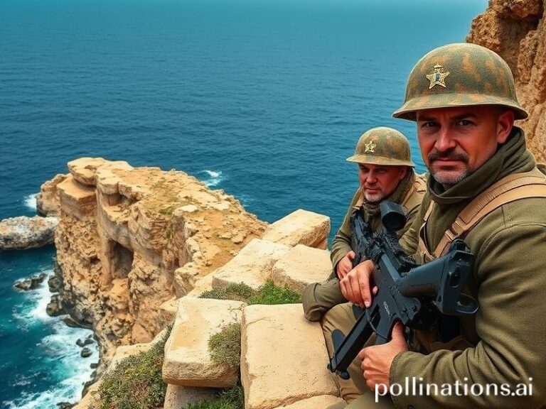 Malta Defending Birżebbuġa in wartime